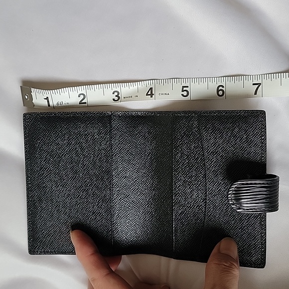 ⭐️LOUIS VUITTON Authentic Mini Cardholder Agenda Wallet Epi Leather Address Book - Picture 8 of 14